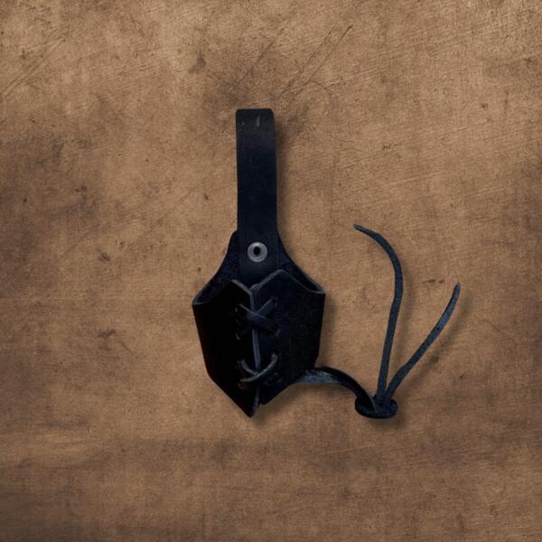 Læderholder til horn