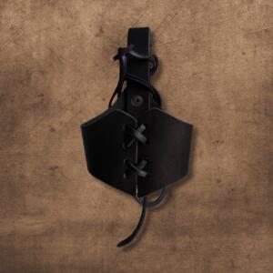 Læderholder til horn